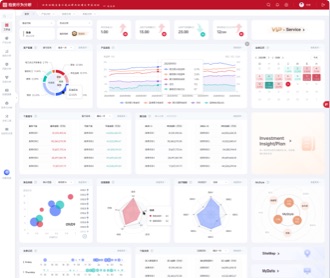 知名基金公司投資行為分析系統(tǒng)界面設計（保密）