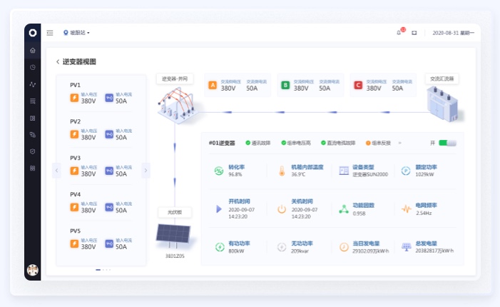 電站軟件UI設(shè)計(jì)案例